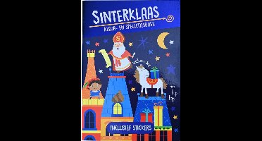 A4 Kleur en activiteitenboek Sinterklaas
