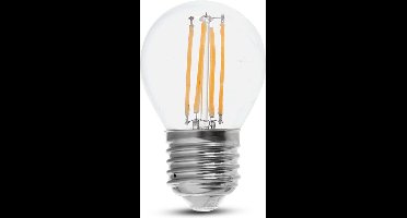 V-TAC VT-2386 LED Lamp - Golf - E27 Houder - IP20 - Helder - 6W- 800 Lumen - 2700K