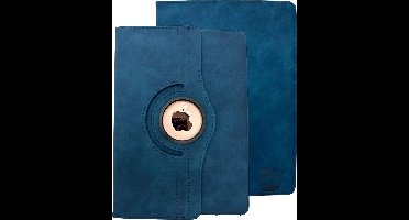 HEM Silky Dark Blue iPad Hoes – Draaibare Autowake Cover – Geschikt voor iPad Pro 10.5 (2017) & iPad Air 3 (2019) – 10.5 Inch Tablethoes