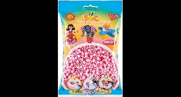 Hama strijkkralen pastel roze - creatieve speelgoedset 3000 stuks.