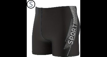 Bovista Zwembroek Heren - Zwem Broek Mannen - Badkleding - Zwemmen - Jongens - Swimming Shorts - Zomerbroek - Grijs - Maat S
