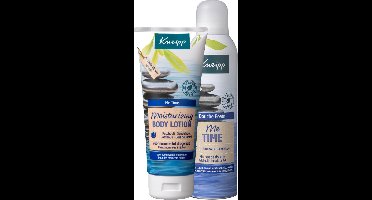 Geschenktasje met Kneipp Douche foam 200ml en Body lotion 200ml- Me time