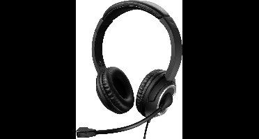 Sandberg - 126-15 - MiniJack Chat Headset - Zwart - Microfoon