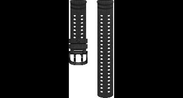 POLAR Sport Horlogebandje 22MM Siliconen Zwart S-L