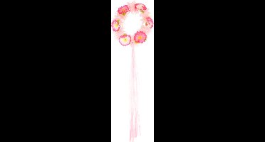 Hawaii Haarband Roze Luxe