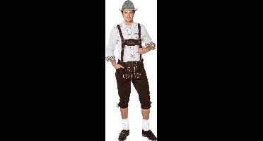 Traditionele Tiroler Broek Bruin Lang Maximilian - Maat 58