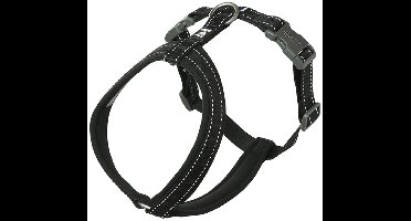 Hurtta Harnas Casual Y-Eco - Hondentuig - Zwart 90-100 Cm