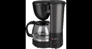 alpina Koffiezetapparaat - 10-12 Koppen Filterkoffie - Warmhoudplaat - Pauzeerfunctie - Zwart