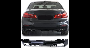 Passend Voor Bmw 5 Serie G30 G38 M Pakket Achter Spoiler Diffuser Performance Look Glans Zwart 520 530 540 550