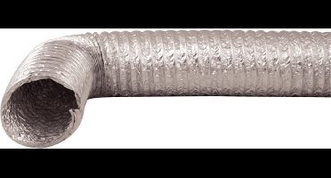 Luchtafvoerslang 127Mm 10M Flexibel Alu - 10 Meter