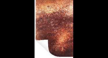 Muurstickers - Sticker Folie - Plaat - Roest - Metaal - 20x30 cm - Plakfolie - Muurstickers Kinderkamer - Zelfklevend Behang - Zelfklevend behangpapier - Stickerfolie