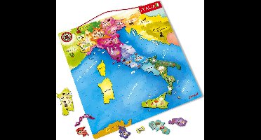 JANOD J05488 puzzel Magneetpuzzel 20 stuk(s) Kaarten