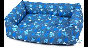 Duvo+ de smurfen mand rechthoekig 110x85x22cm blauw