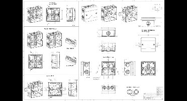 Spelsberg Abox 025-2,5² Lasdoos, IP66, halogeenvrij, 80242001