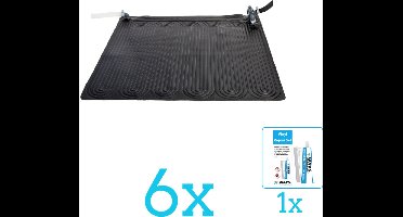 Intex Solar Mat - Zwembad Verwarming - 28685 - Volumebundel - Solar Mat - 6-delig
