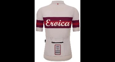 Santini Eroica Timo Korte Mouw Wielertrui Beige 2XL Man