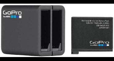 GoPro Dual Battery Charger (for HERO4) + 1X Battery