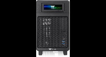 Thermaltake TR100 Mini - PC Case - Behuizing - Compact - Draagbaar - PCIe 4.0-Riser Kabel - Zwart