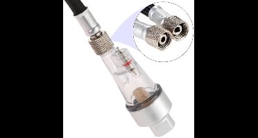 Airbrush - Airbrush Kit - Professionele Airbrush - Airbrush Luchtcompressor Kit - Hogedrukpistool - voor Kunst Schilderen Craft Cake Spuiten - Zwart