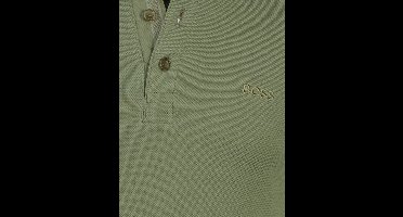 Hugo Boss polo lange mouw groen