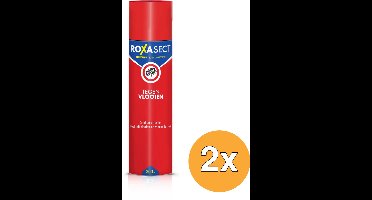2x Roxasect Spuitbus tegen vlooien (300 ml)