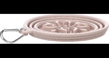 Flamingo - REIS EETPOT SLOWFEEDER NINO TAUPE 500ML