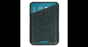Accezz Magnetische Leren Pasjeshouder - Wallet Kaarthouder geschikt voor Apple Find My - Cedar Green