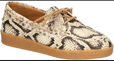 PIEDI NUDI DAMES INSTAPSCHOENEN BEIGE PORTA 05.07 BEIGE SNAKE maat 38