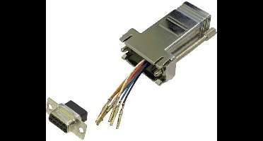 BKL Electronic 10121108 Adapter D-sub bus 9-polig - RJ45-bus 1 stuk(s) Single