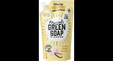 Marcel's Green Soap Shampoo Vanille & Kersenbloesem Navulling (500 ml)