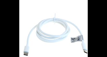 OTB Datenkabel - USB-C 2.0 Stecker auf USB-C 2.0 Stecker - USB-PD 100W - 1,0m - weiß