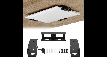 Onderbouw Laptop Houder met Metaal en Krasbestendige Pads voor Laptops en Toetsenborden tot 25mm Dikte