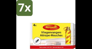 Aeroxon – Vliegenvanger – Effectief & Hygiënisch - Bulkverpakking - 7 stuks