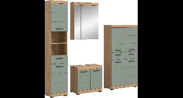 xonox.home Badkamermeubel Scout Artisan eiken imitatie B/H/D: 186x191x34cm