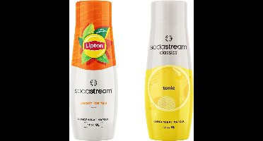 Sodastream Lipton - Limonadesiropen - Perzik - Tonic