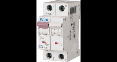 Eaton Installatieautomaat PLZM-B32/1N-MW , B 32A , 2 Polig incl. NUL , 10 kA