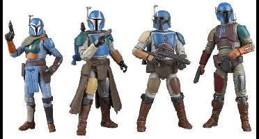 Hasbro Star Wars The Mandalorian Vintage Collection Action Figure 4-Pack Mandalorian Shriek-Hawk 10 cm Action Figuur