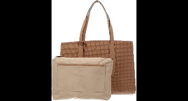 PICARD Leren schoudertas shopper Day Trip Shopper Cookie beige