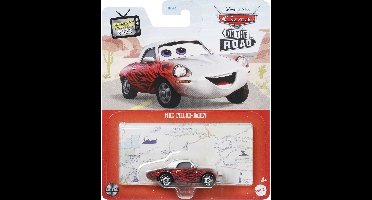 Disney Cars On the Road Mae Pillar-DuRev voertuig - 7 cm - Schaal 1:64 - Metaal