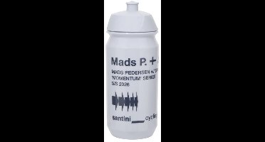 Santini Mads Pedersen Momentum Series Bidon Wit