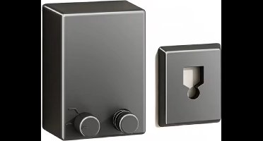 New Age Devi - Uittrekbare Waslijn voor binnen en buiten - Waslijndraad - Roldrooglijn - Oprolbaar - zwart