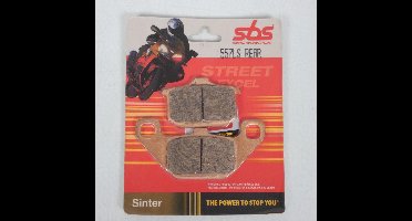 Plaquette de frein AR 557LS REAR SBS pour moto Kawasaki 500 GPZ R 1985 à 1987