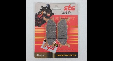 Plaquette de frein SBS pour Scooter Yamaha 500 Xp T-Max Abs 2004 à 2007 AVG / AVD Neuf
