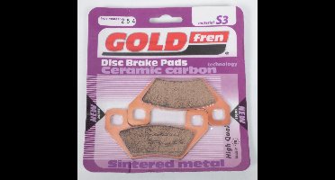 goudren remblokjes voor arctic cat 550 i quad 2011 tot 2012 avg/avd/ard nieuw