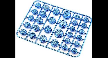 Schroefbescherming voor Motor - 30 stuks - Blauw
