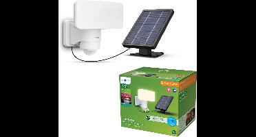Philips Tylus beveiligingslamp - UltraEfficient LED - Solar buitenlamp - Koel wit licht; 5000K - Wit - Bewegingssensor - Schemersensor - Zonne-energie