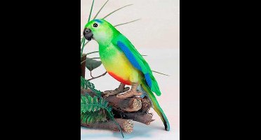 Hansa Pluche Oranjebuikparkiet