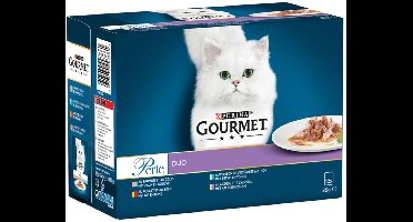Gourmet Perle Duo Rund - Kip 12 x 85 gr