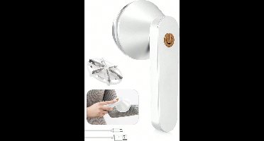 S&E Oplaadbare Elektrische Pluizendief – Wit