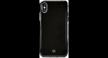 Mobilize Hoesje geschikt voor Apple iPhone X Telefoonhoesje Flexibel TPU | Mobilize Gelly Backcover | iPhone X Case | Back Cover - Zwart
